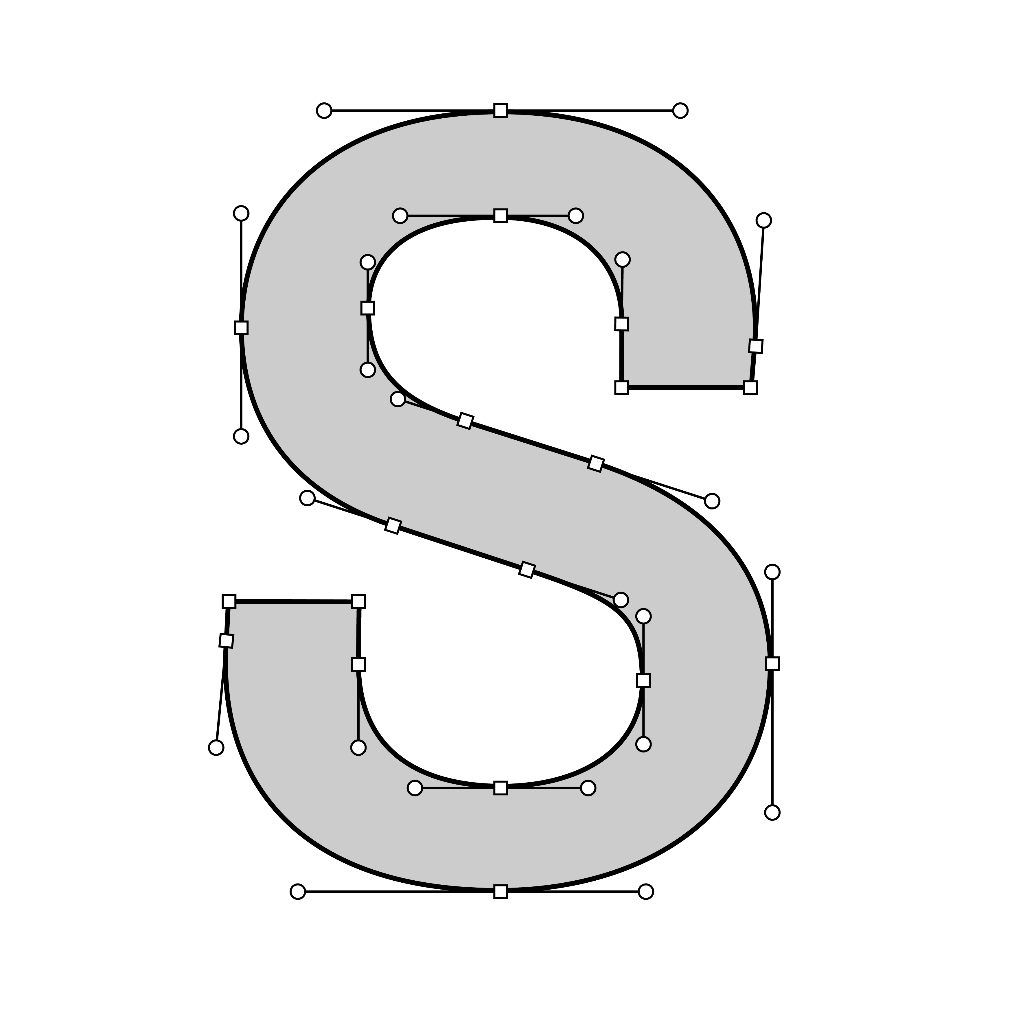 contour letter